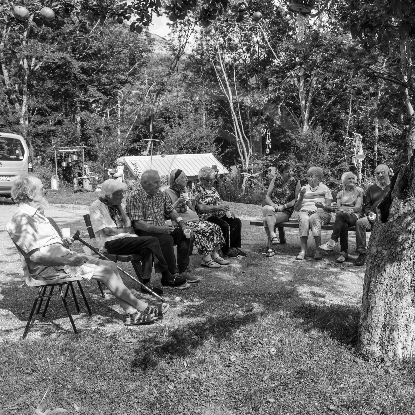 Une après-midi au jardin