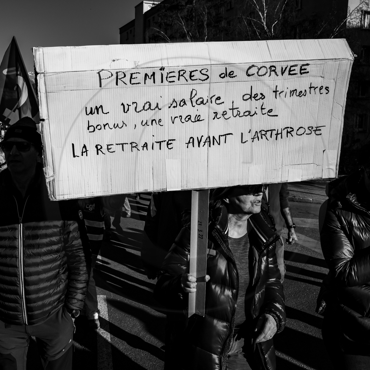 11 février 2023 : Manifestation contre la réforme des retraites à Gap (Hautes-Alpes) 11 février 2023 : Manifestation contre la réforme des retraites à Gap (Hautes-Alpes)