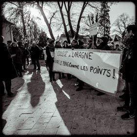 Manifestation à Gap le 10 décembre 2019.