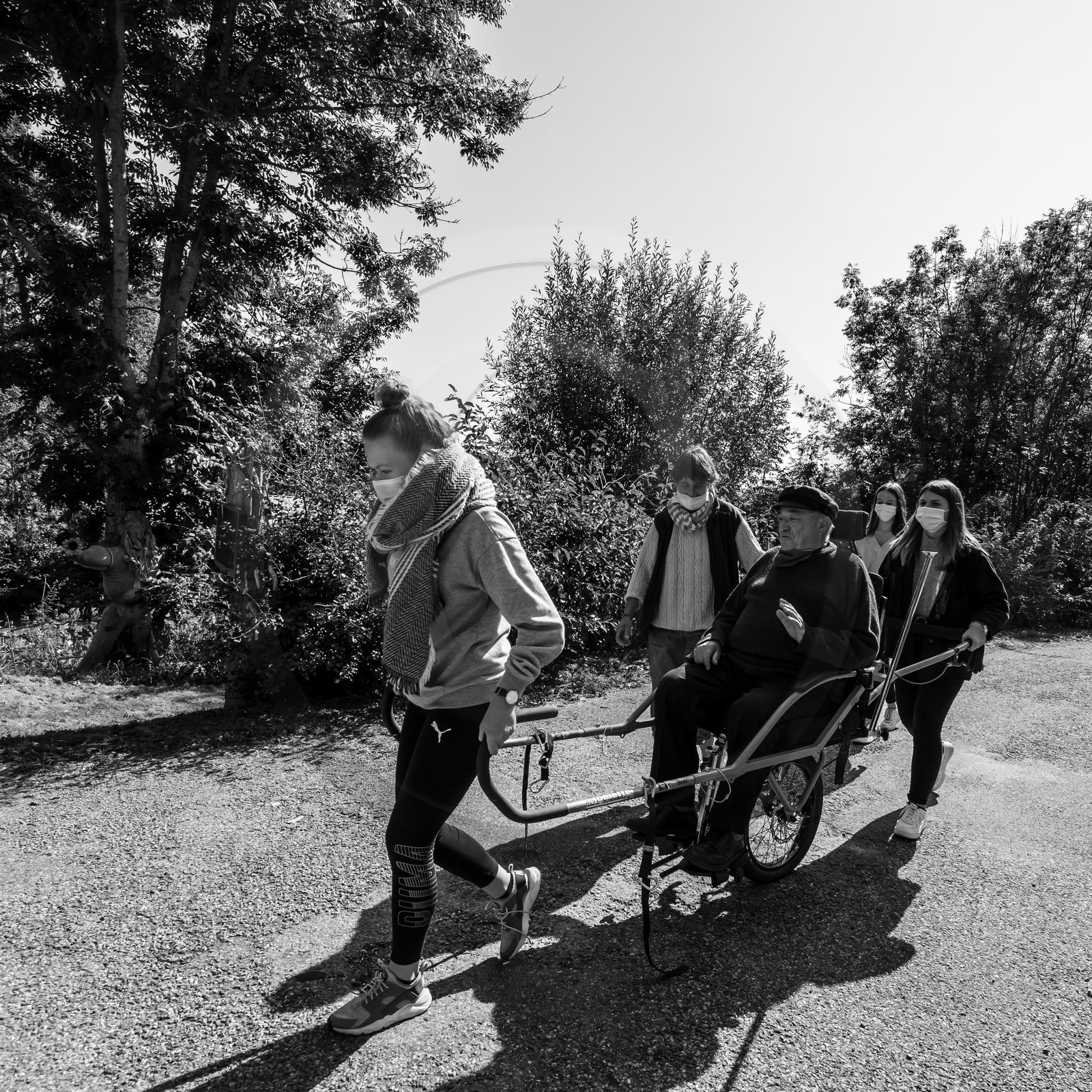 Promenade en joelette