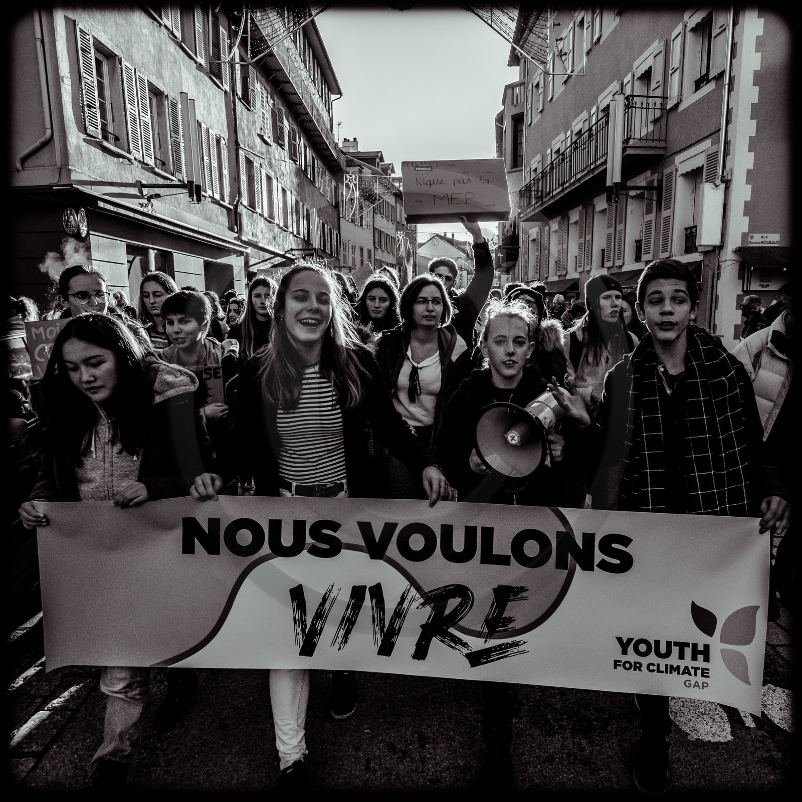 Les jeunes pour le climat - Youth for climate - Manifestation à Gap (Hautes-Alpes), le 29 11 19