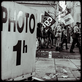 Manifestation à Gap le 12 décembre 2019.