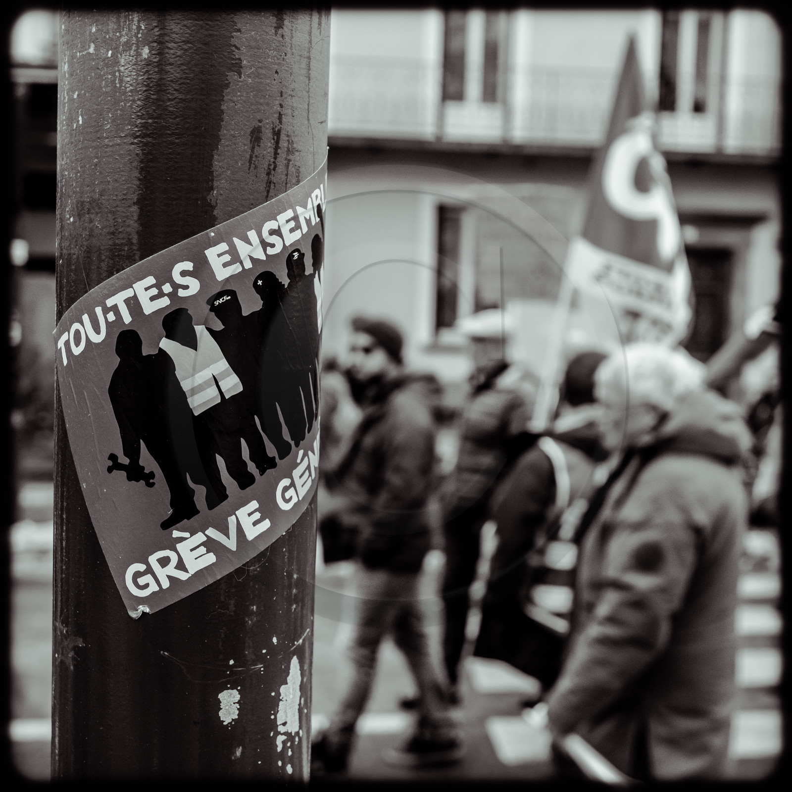 Manifestation à Gap le 17 décembre 2019