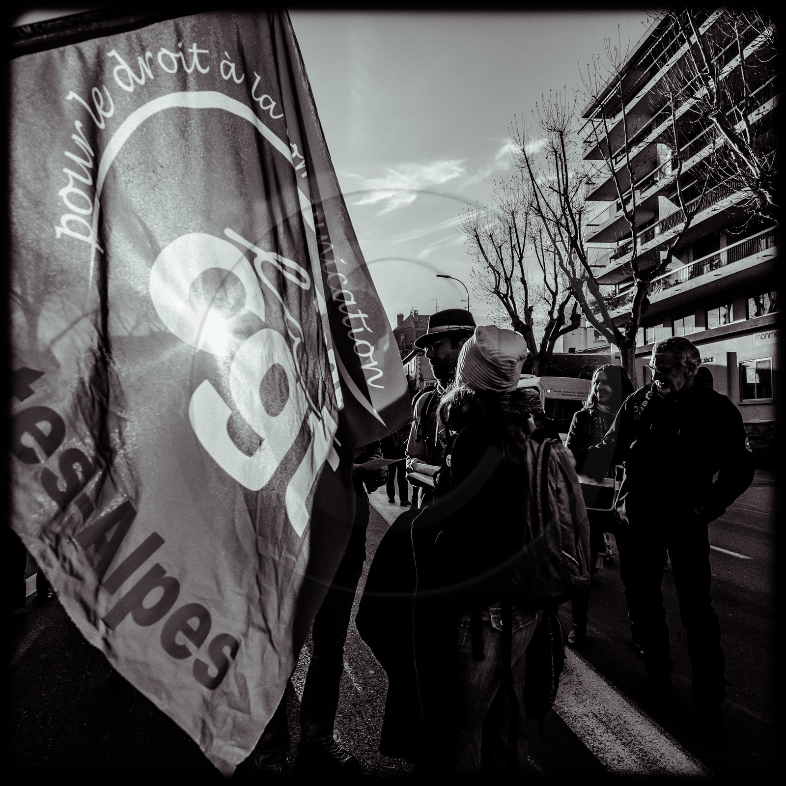 Manifestation à Gap le 14 janvier 2020 Manifestation à Gap le 14 janvier 2020