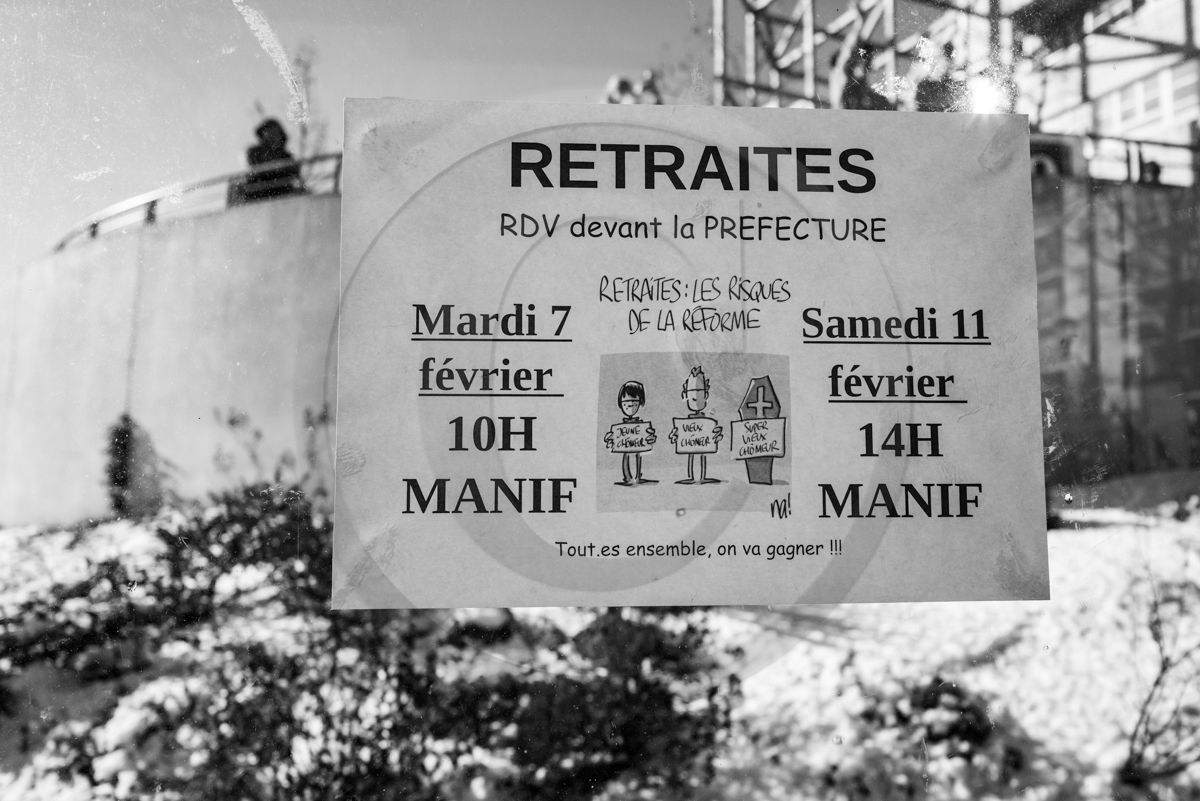 7 février 2023 : Défenses de retraites à Gap 7 février 2023 : Défenses de retraites à Gap