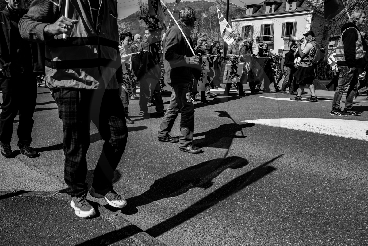 28 mars 2023 : Manifestation contre la réforme des retraites à Gap