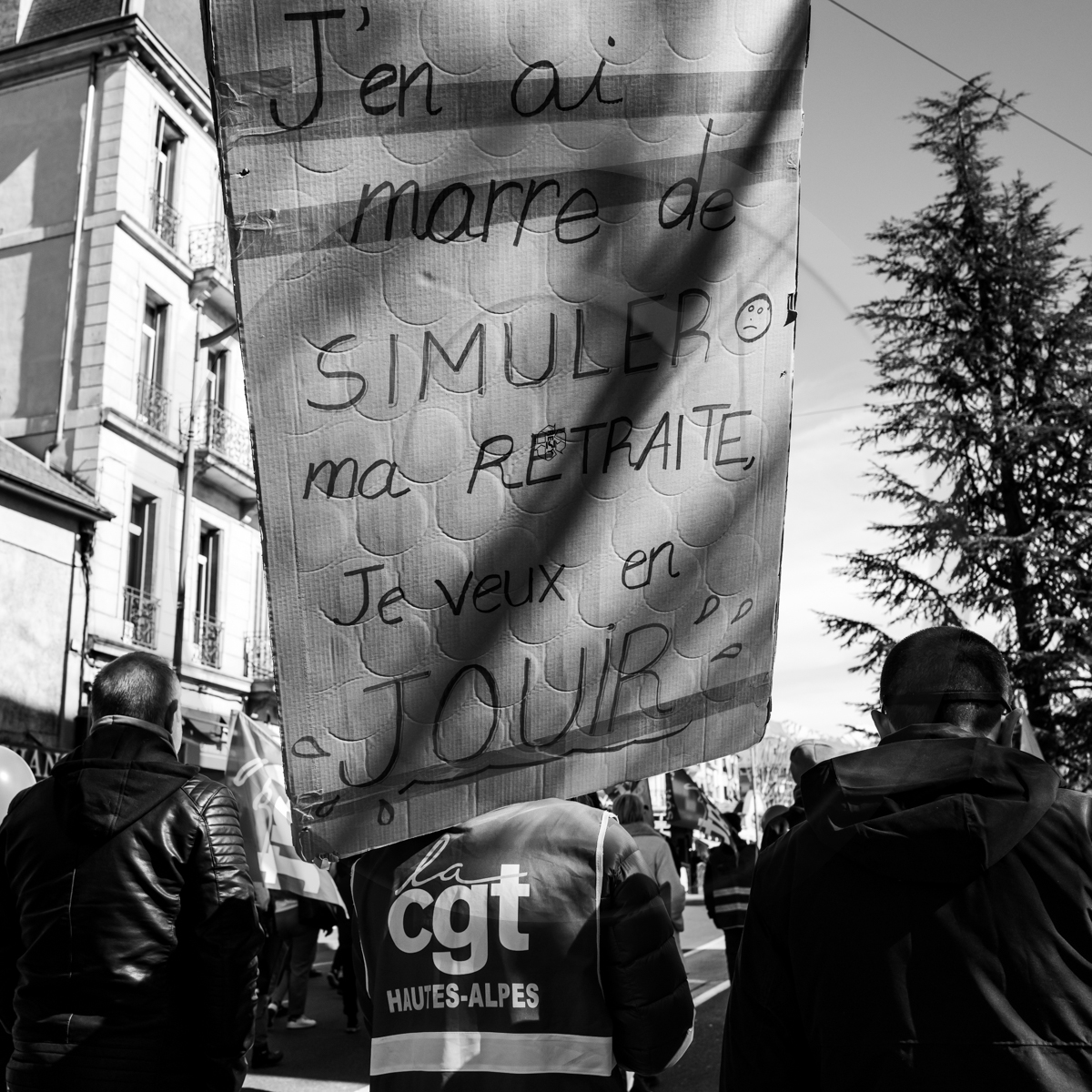 7 mars 2023 : Manifestation contre la réforme des retraites à Gap