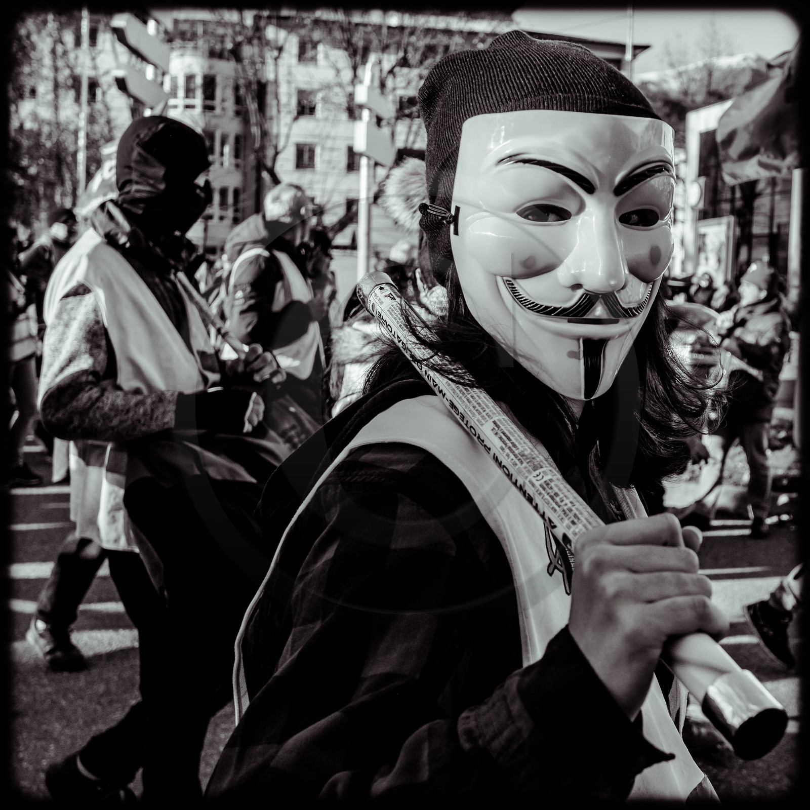 Manifestation à Gap le 10 décembre 2019. Manifestation à Gap le 10 décembre 2019.