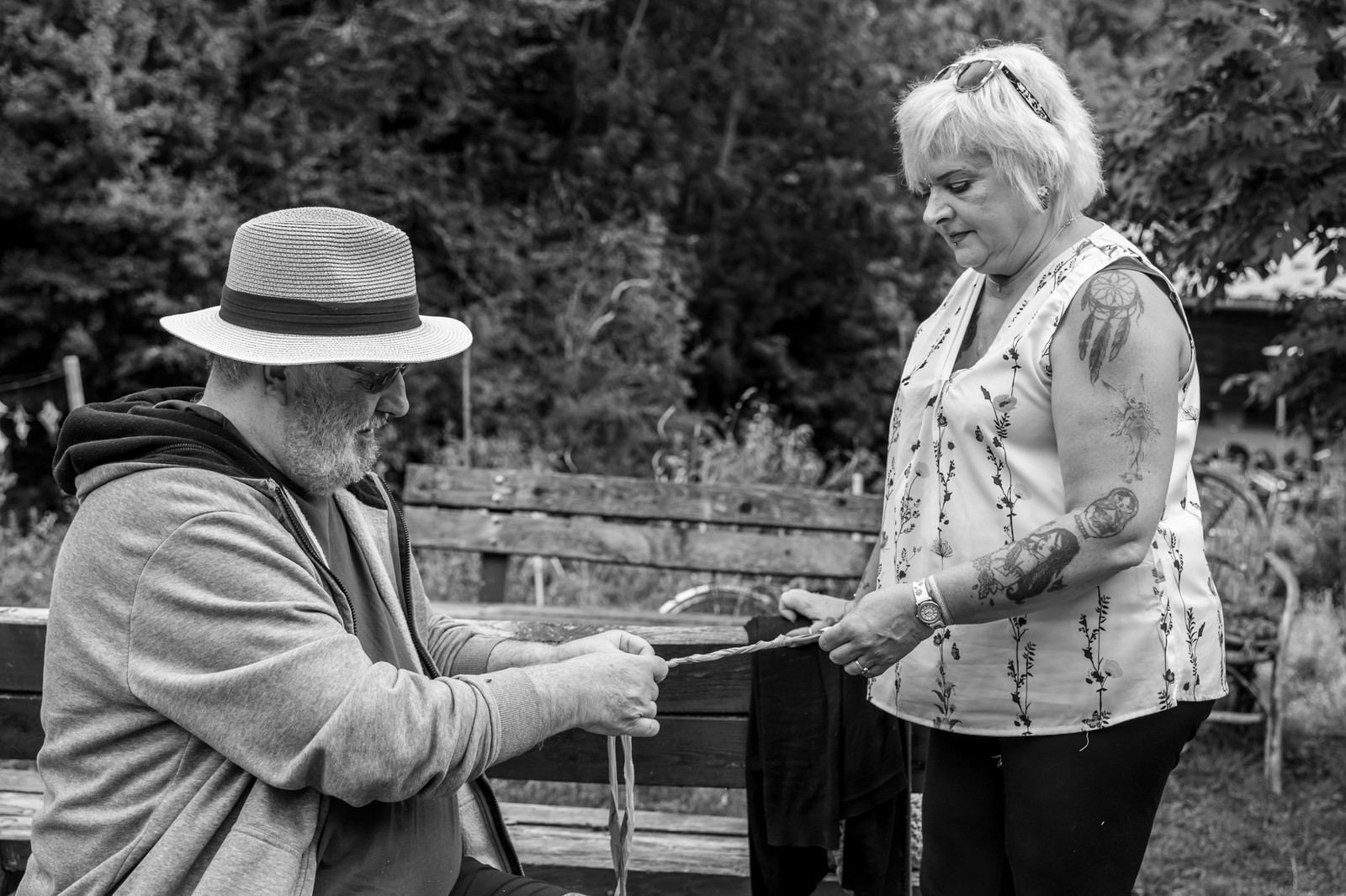 27 août 2025 : Jeux, tissages et photos