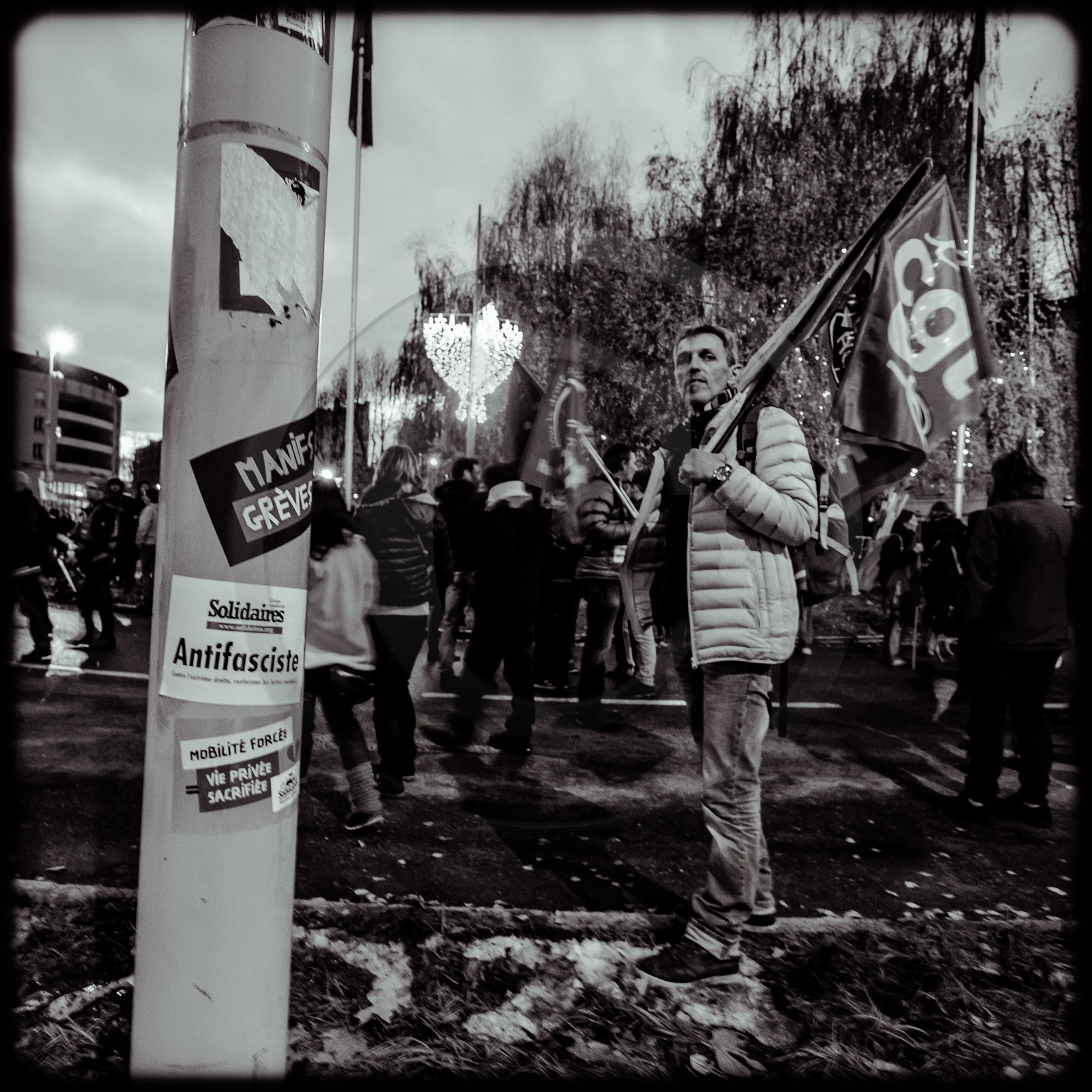 Manifestation à Gap le 17 décembre 2019