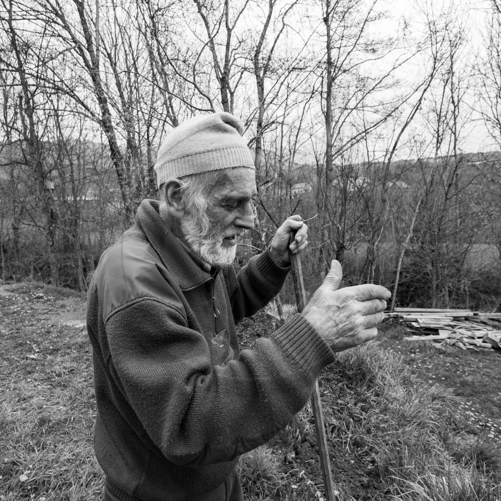 21 avril : jardinage, collages, peinture