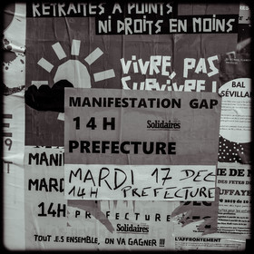 Manifestation à Gap le 17 décembre 2019