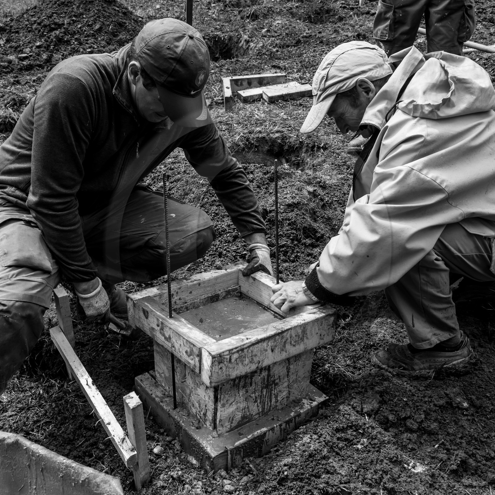 Construction de bacs surélevés Construction de bacs surélevés