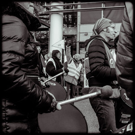 Manifestation à Gap le 10 décembre 2019.