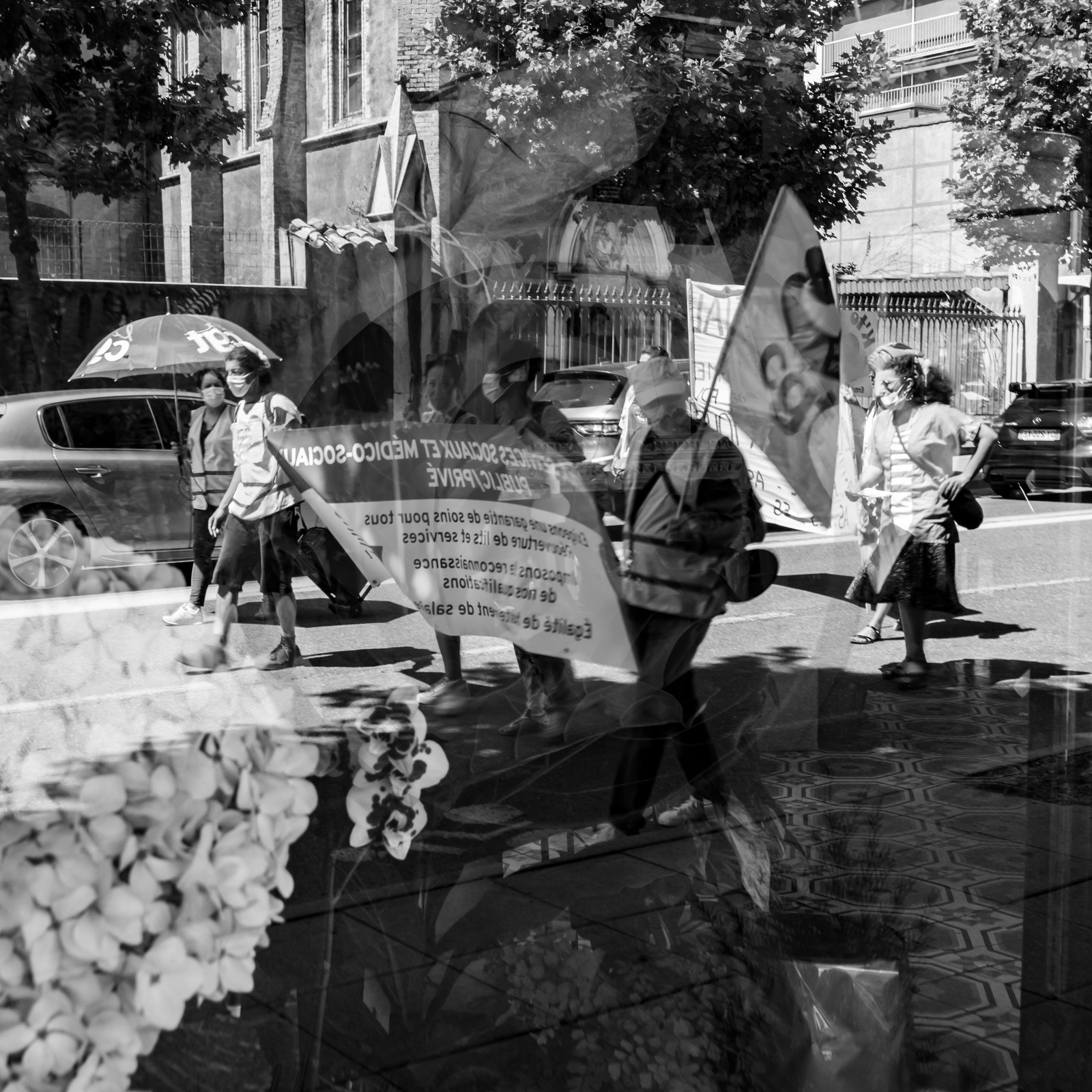 15 juin 2021 à Gap (Hautes-Alpes) : Manifestation des soignants oubliés du Ségur de la santé. 15 juin 2021 à Gap (Hautes-Alpes) : Manifestation des soignants oubliés du Ségur de la santé.