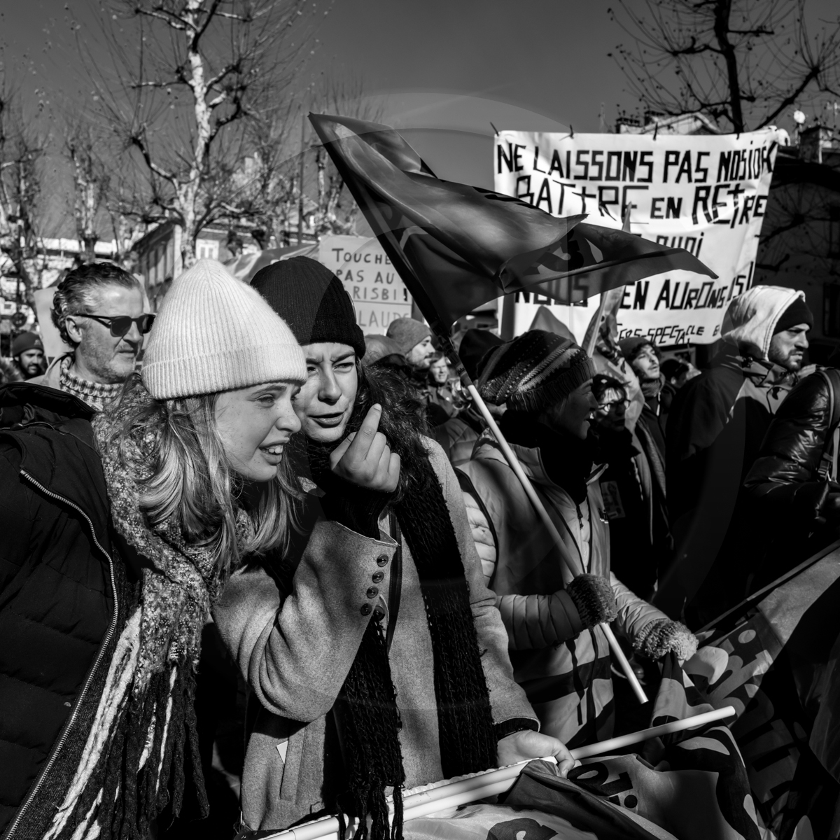 31 janvier 2023 : Manifestation contre la réforme des retraites. Plus de 4000 personnes dans les rues de Gap (Hautes-Alpes). 31 janvier 2023 : Manifestation contre la réforme des retraites. Plus de 4000 personnes dans les rues de Gap (Hautes-Alpes).