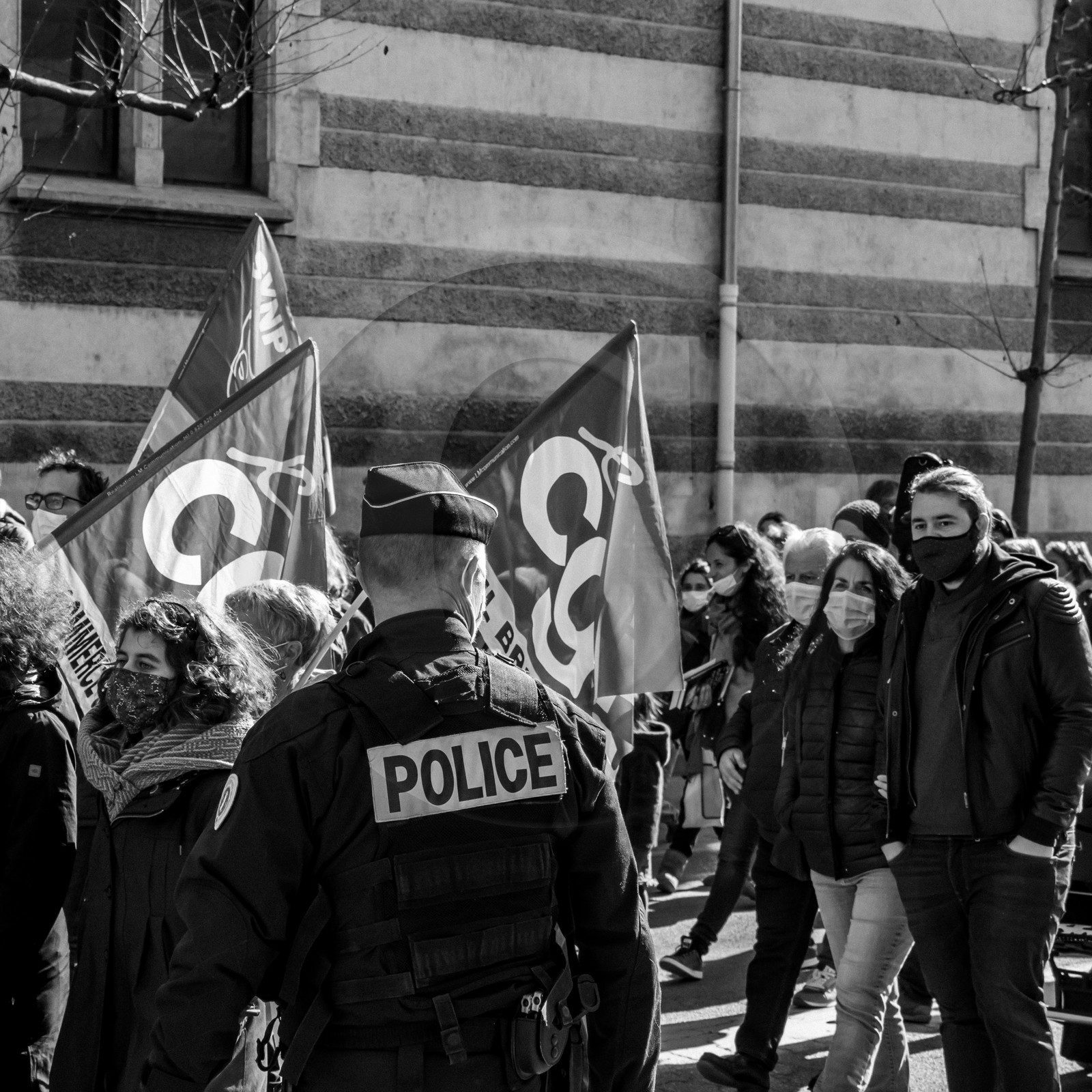 21 mars 2021 - Gap - Mobilisation pour la réouverture des lieux culturels