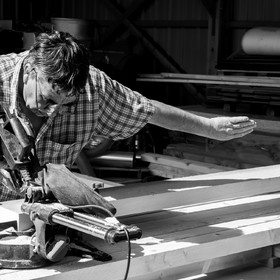 Construction d'une cabane