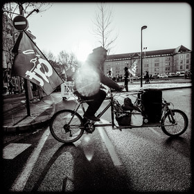 Manifestation à Gap le 12 décembre 2019.