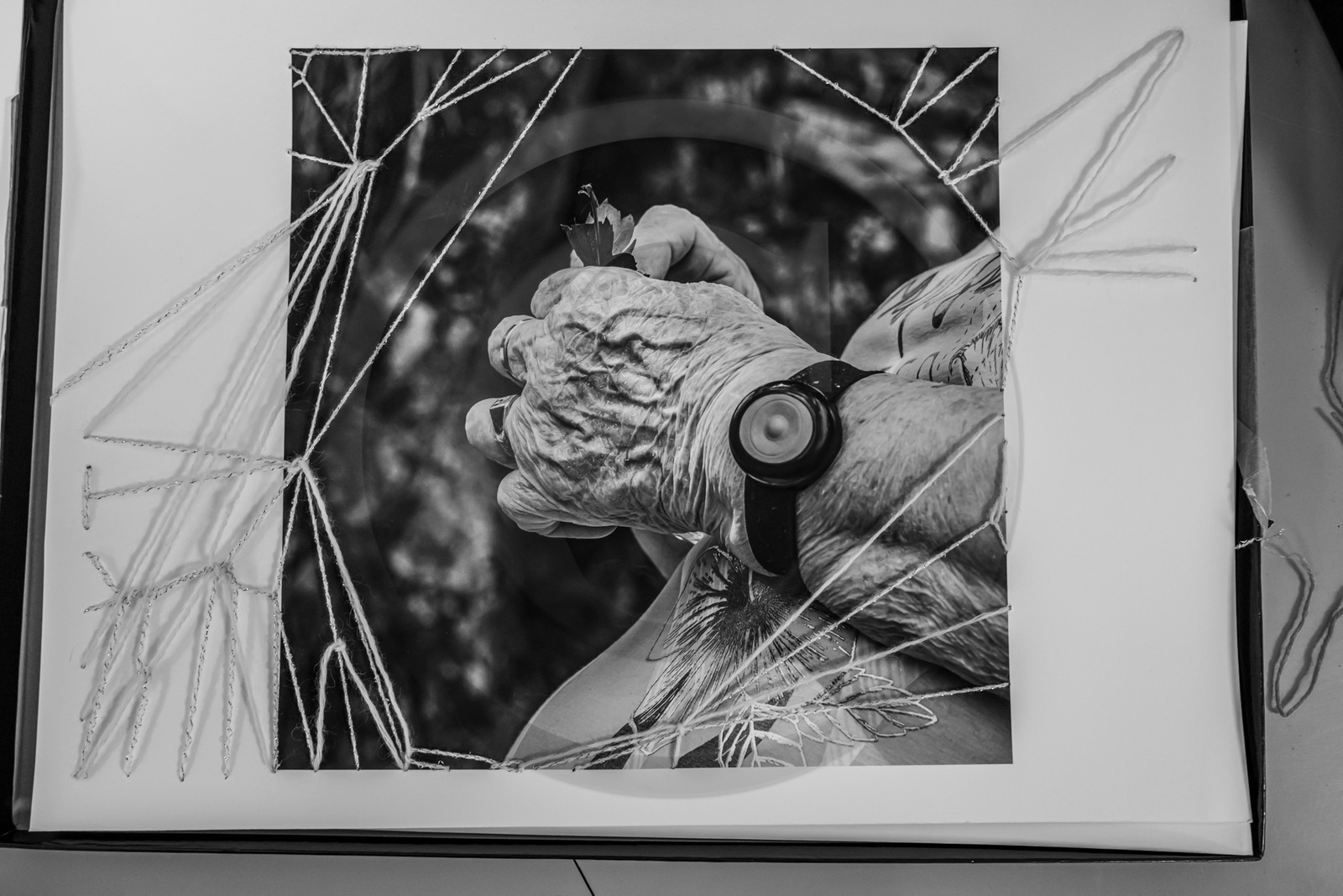 Broderies sur les photographies de Denis Lebioda, jeux, panneaux mon livre préféré, voyage en amérique latine de Claudine et Denis Meyer