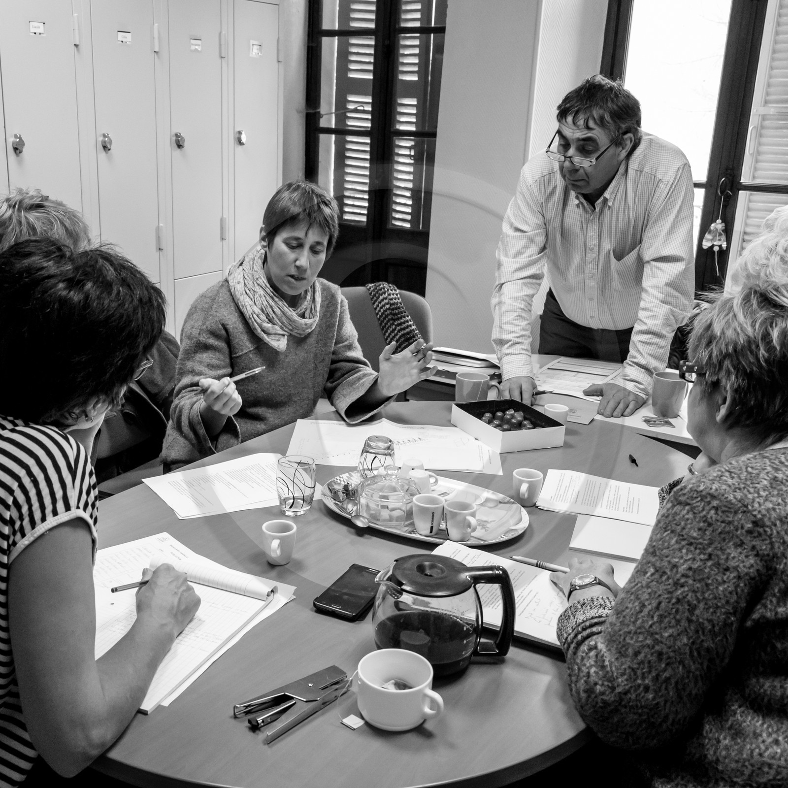 Réunion à La Fare le 27 01 2017