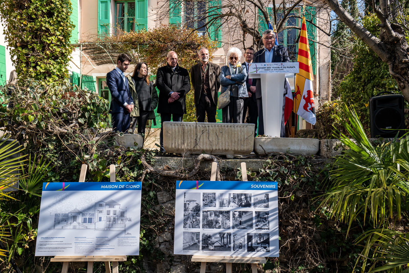28 février 2025 : Manosque - Maison de Jean Giono - Rénovation et maison de site