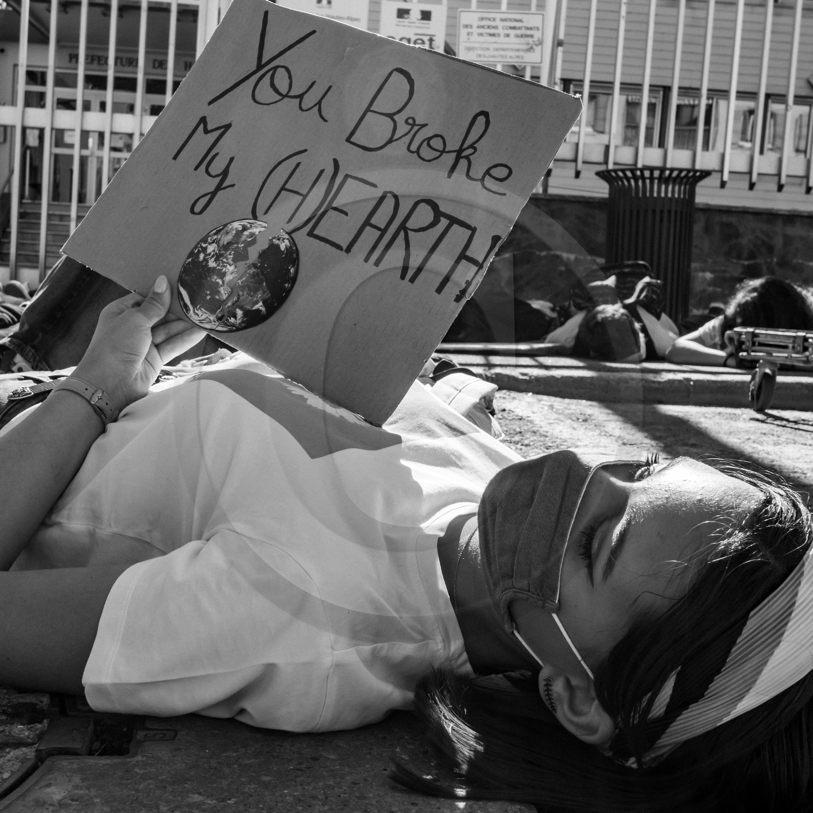 27 mars 2021 : Manifestation des jeunes pour le climat à Gap