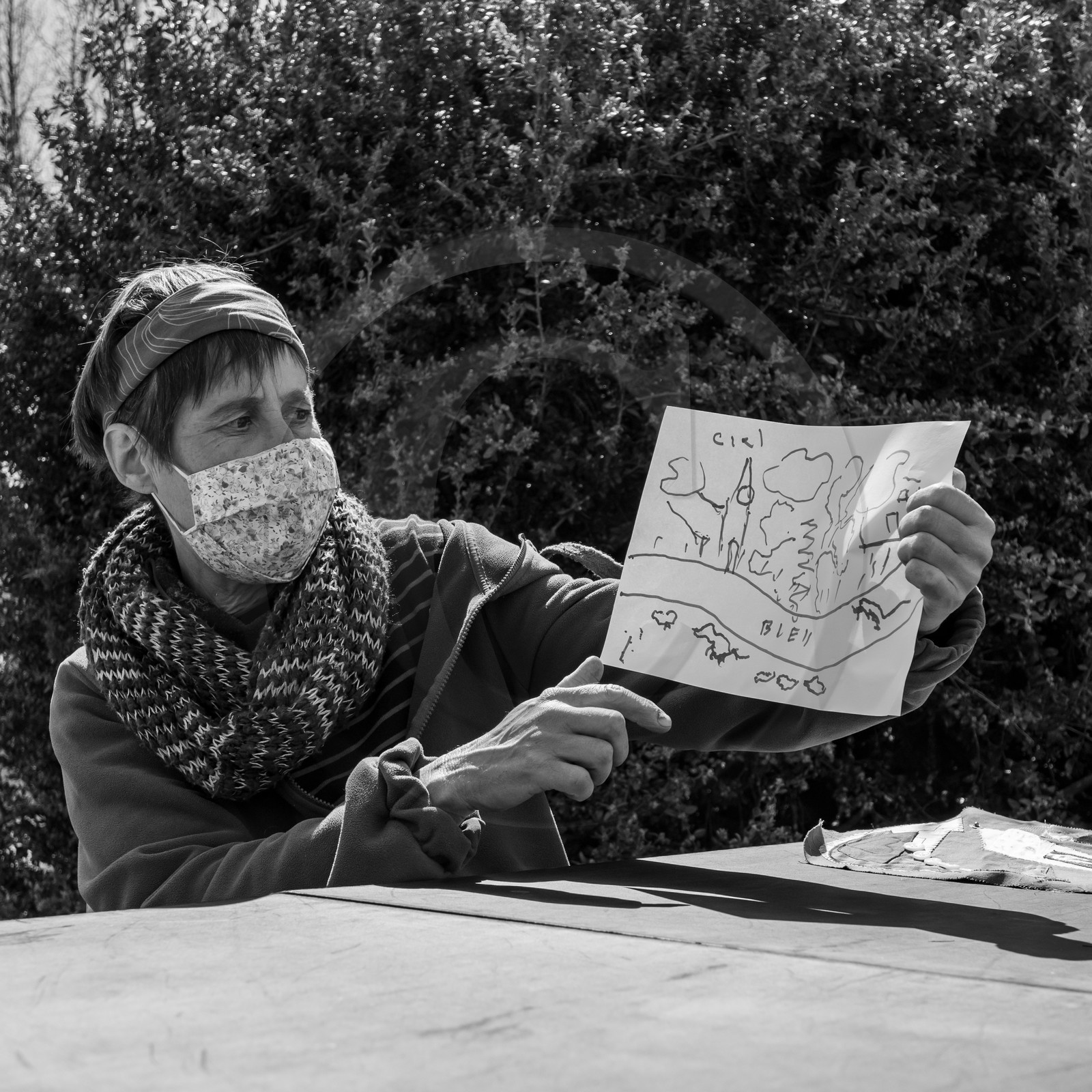 14 avril 2021 : collages, taille, jardinage