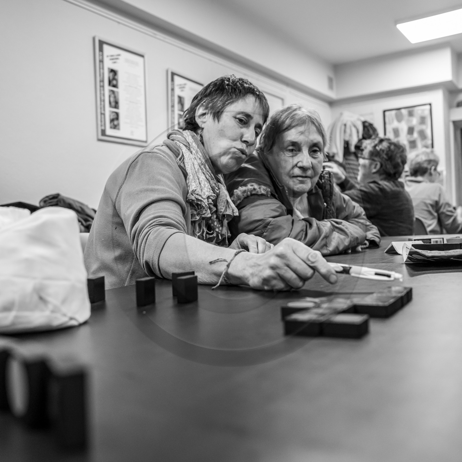 Broderies sur les photographies de Denis Lebioda, jeux, panneaux mon livre préféré, voyage en amérique latine de Claudine et Denis Meyer