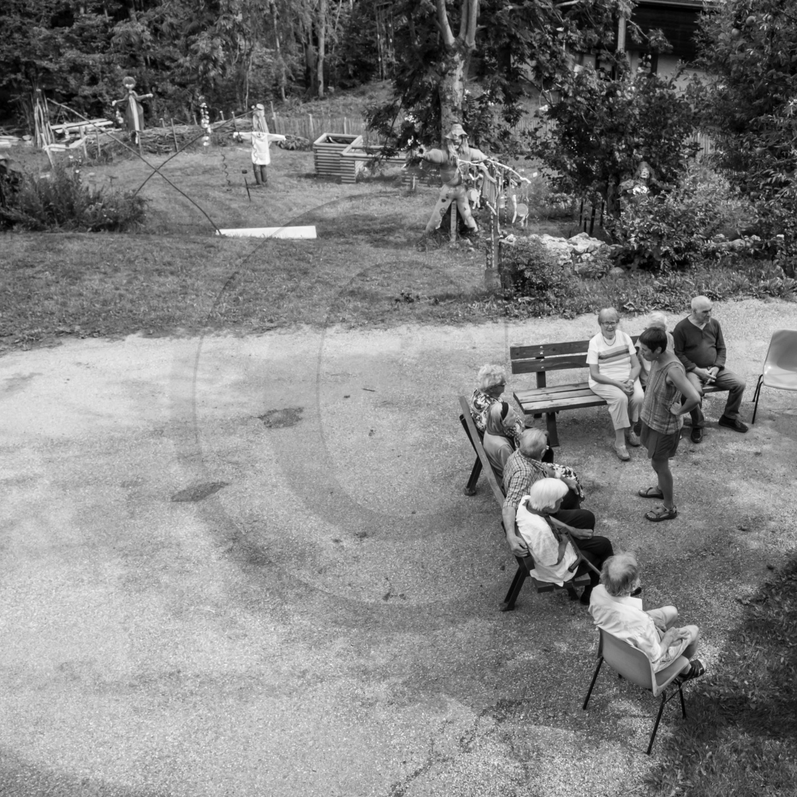 Une après-midi au jardin