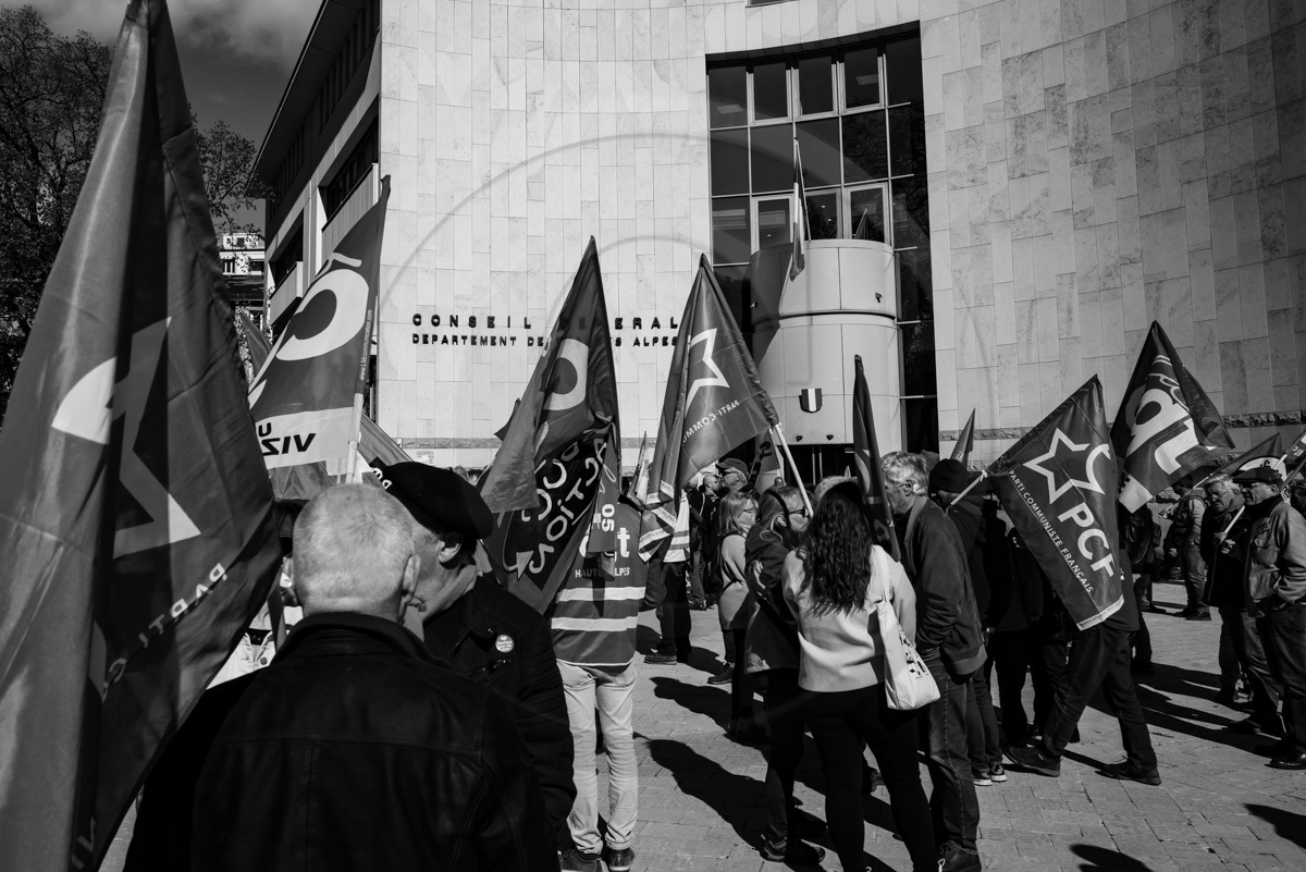 13 avril 2023 : Manifestation contre la réforme des retraites à Gap 13 avril 2023 : Manifestation contre la réforme des retraites à Gap