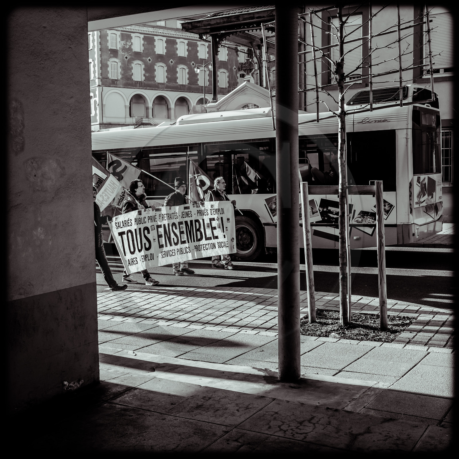 Manifestation à Gap le 14 janvier 2020 Manifestation à Gap le 14 janvier 2020