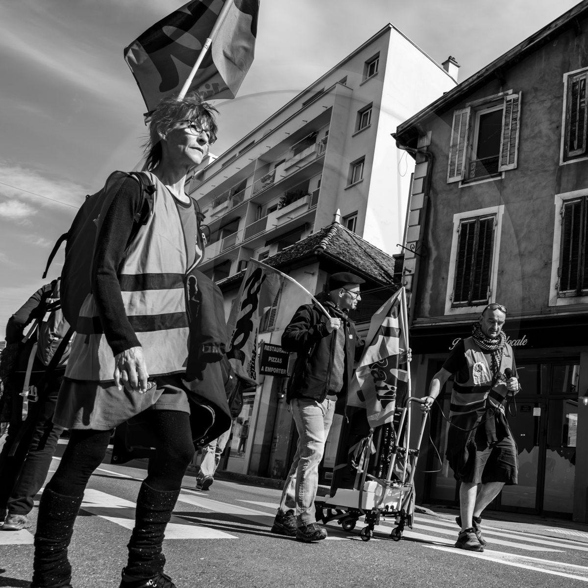 18 mars 2023 : Manifestation contre la réforme des retraites à Gap
