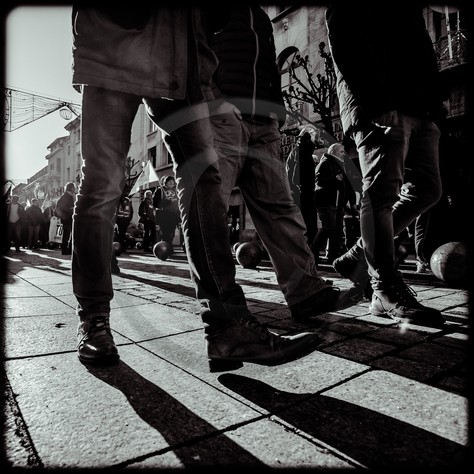 Manifestation à Gap le 12 décembre 2019. Manifestation à Gap le 12 décembre 2019.