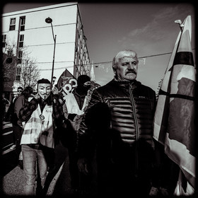 Manifestation à Gap le 10 décembre 2019.