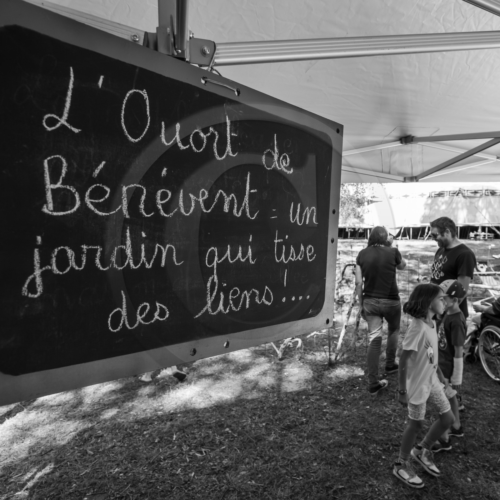 15 août 2019 : au festival l'Echo des Mots