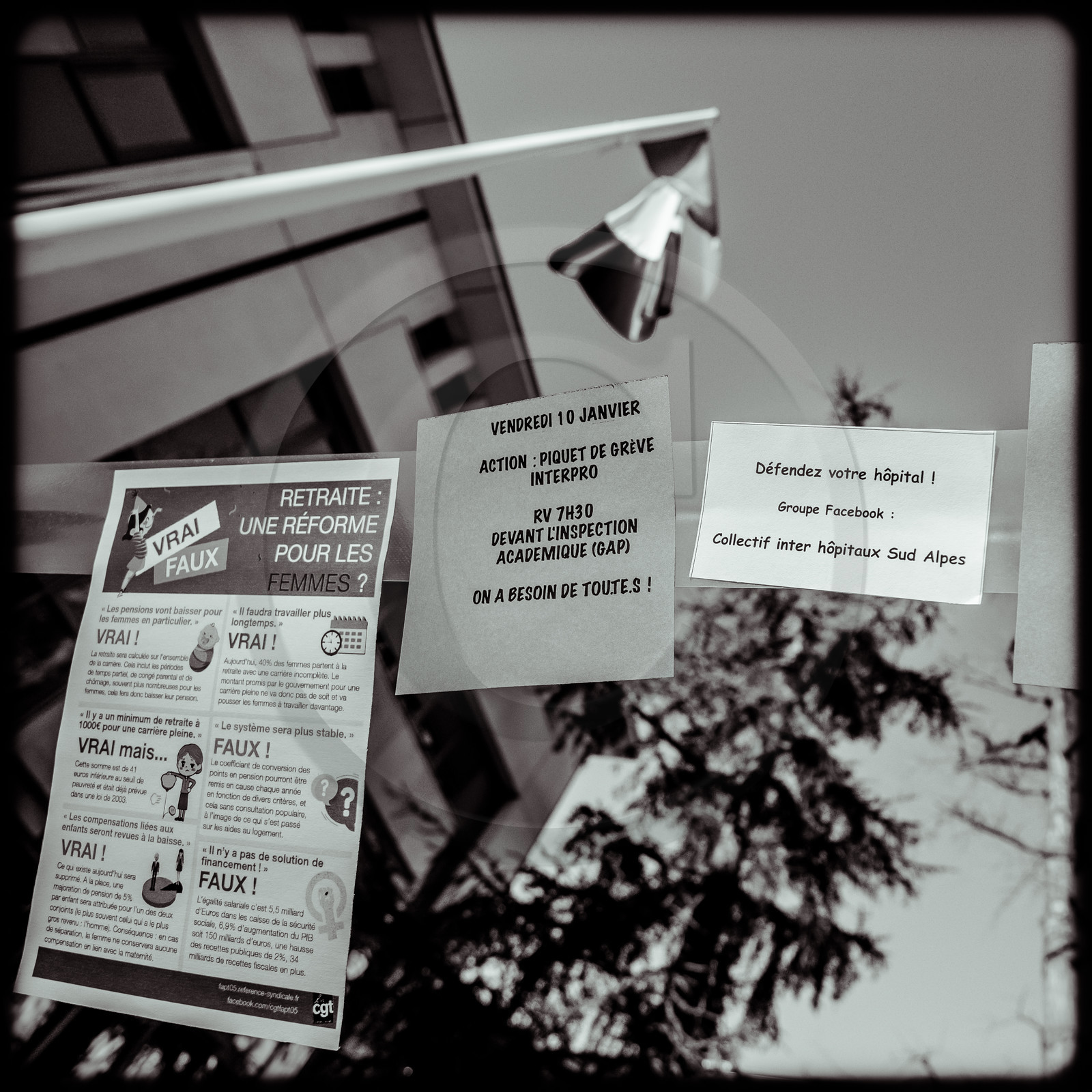 Manifestation à Gap le 09 janvier 2020 Manifestation à Gap le 09 janvier 2020