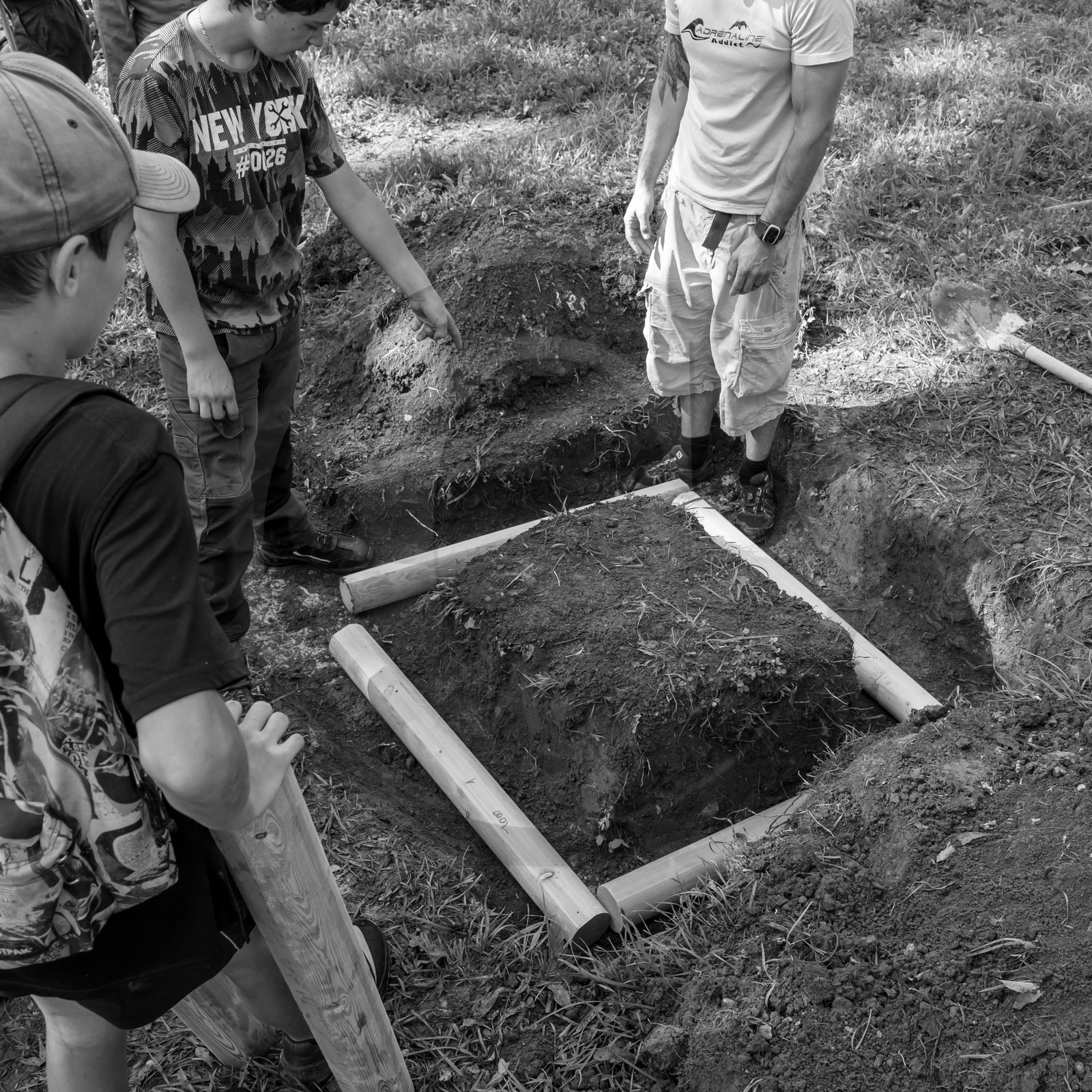 Construction de bacs surélevés Construction de bacs surélevés