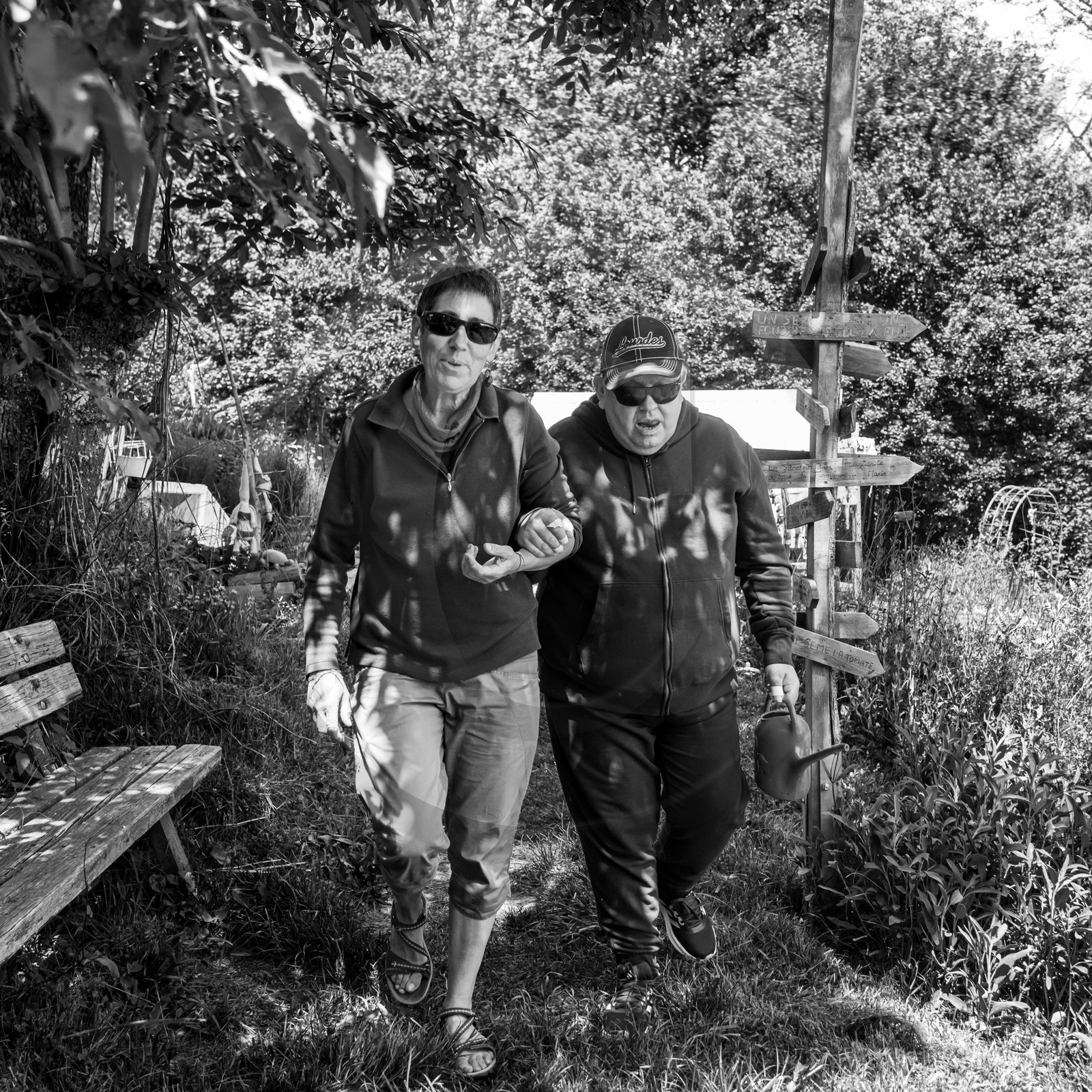 12 juin 2024 : création d'un jeu et jardinage