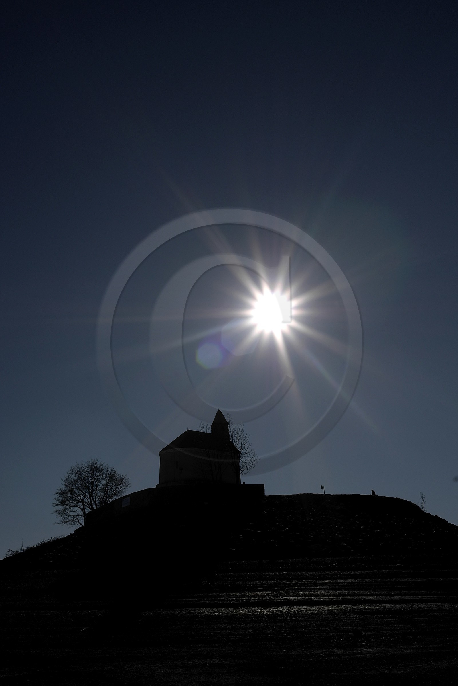 Chapelle Saint Michel - Lac de Serre-Ponçon (Hautes-Alpes   France)