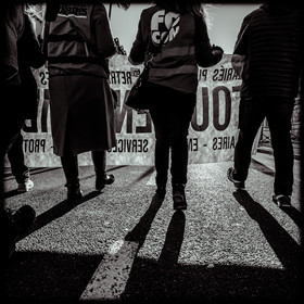 Manifestation à Gap le 10 décembre 2019.