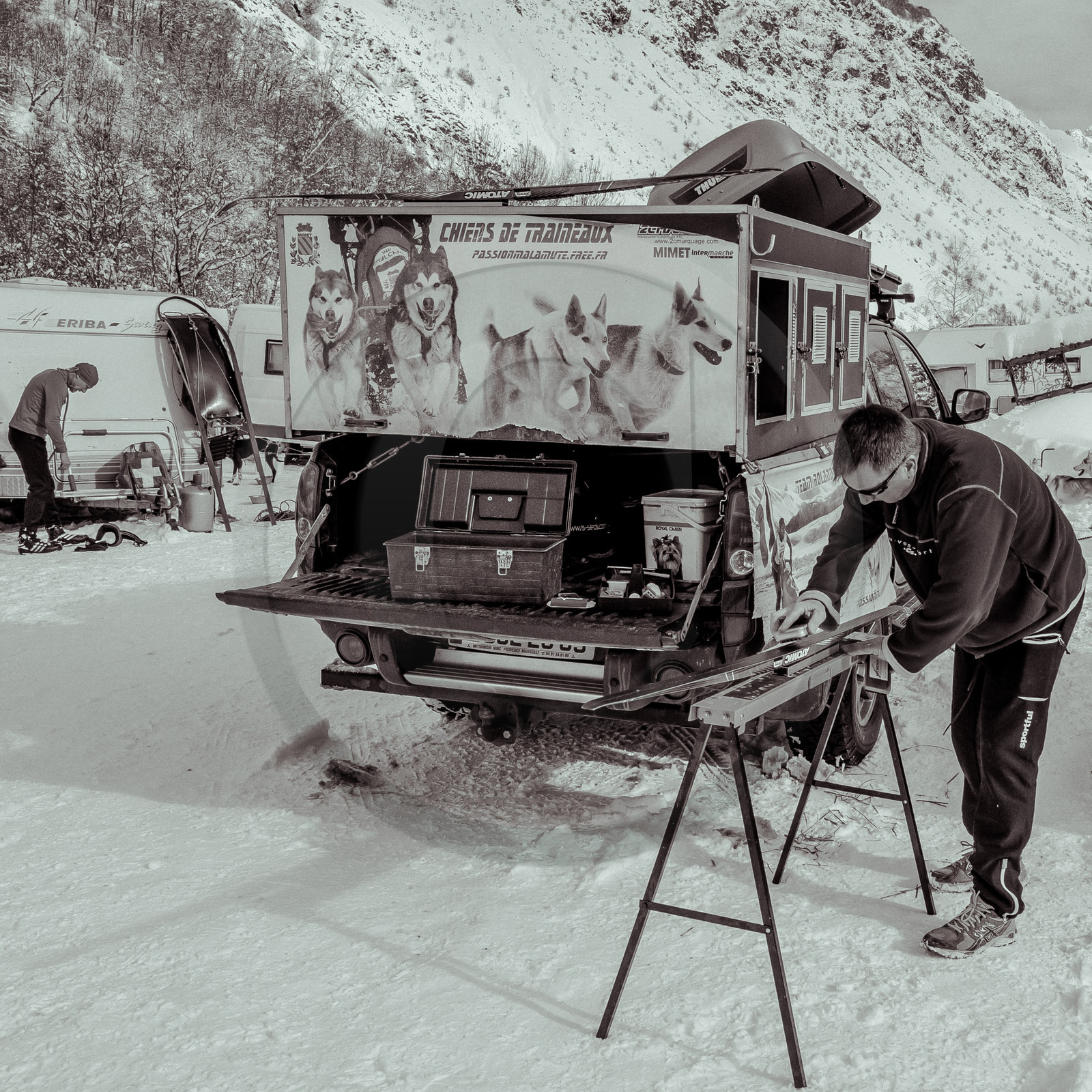La Valgaude Traineau 2015