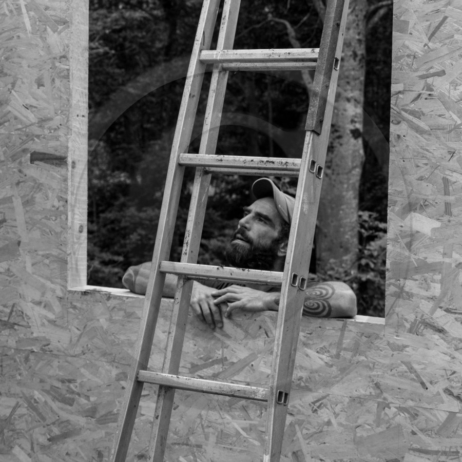 Installation de la cabane