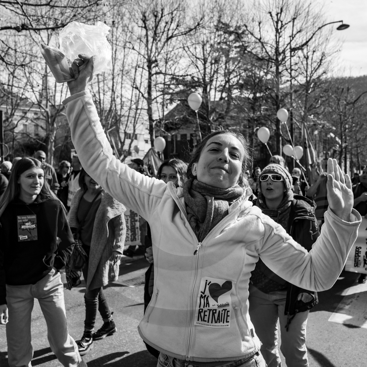 7 mars 2023 : Manifestation contre la réforme des retraites à Gap