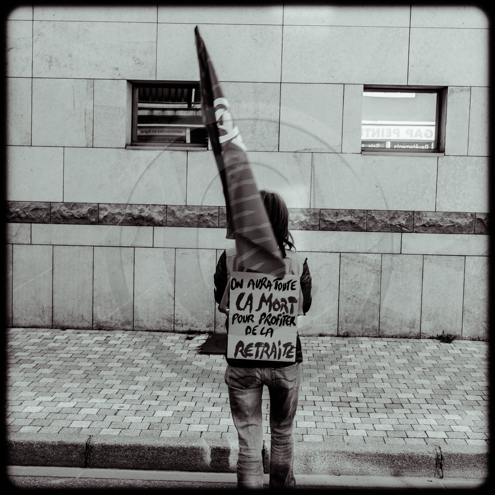 Manifestation pour la défense des retraites - Gap - 06 février  2020.