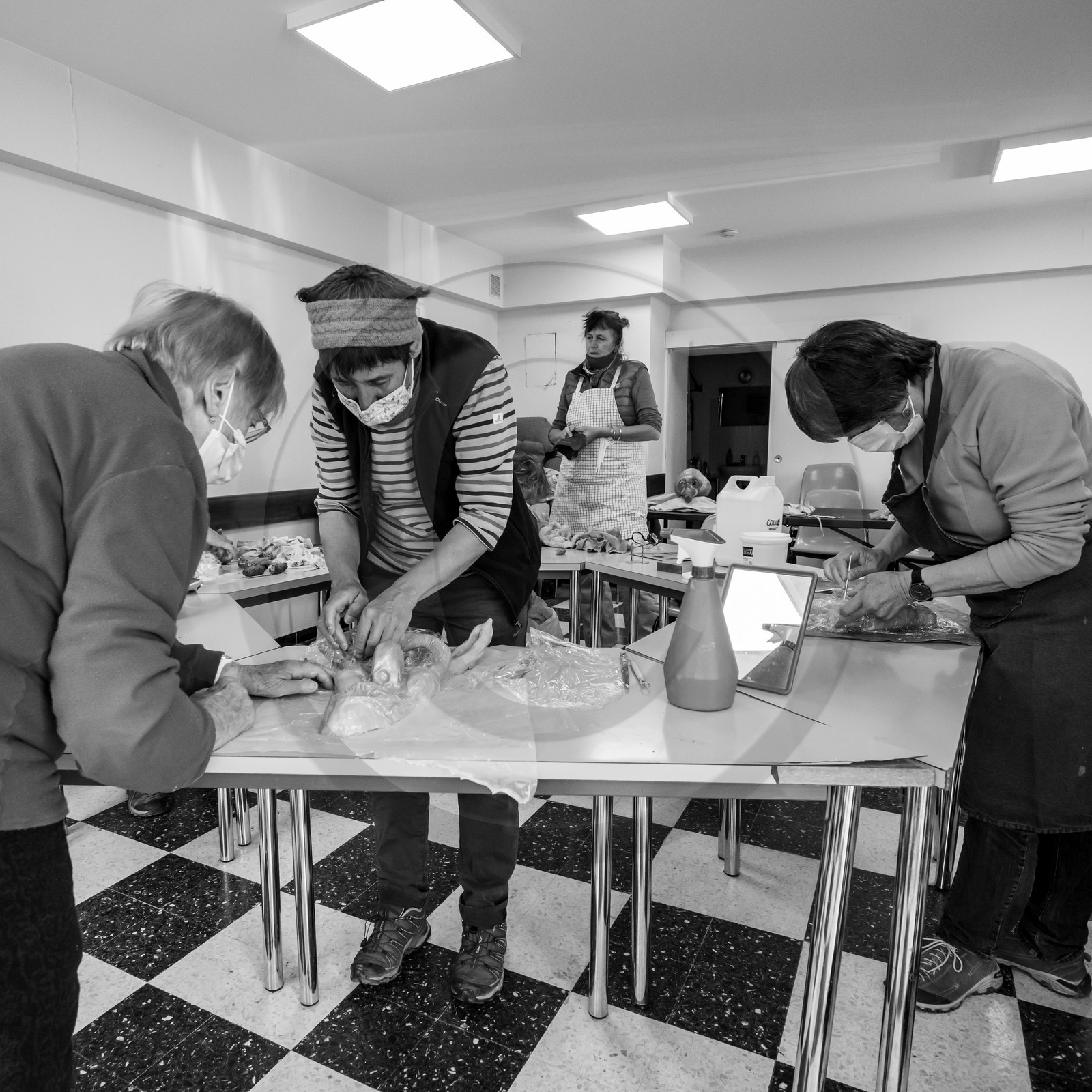 15 mai 2021 : fabrication de masques