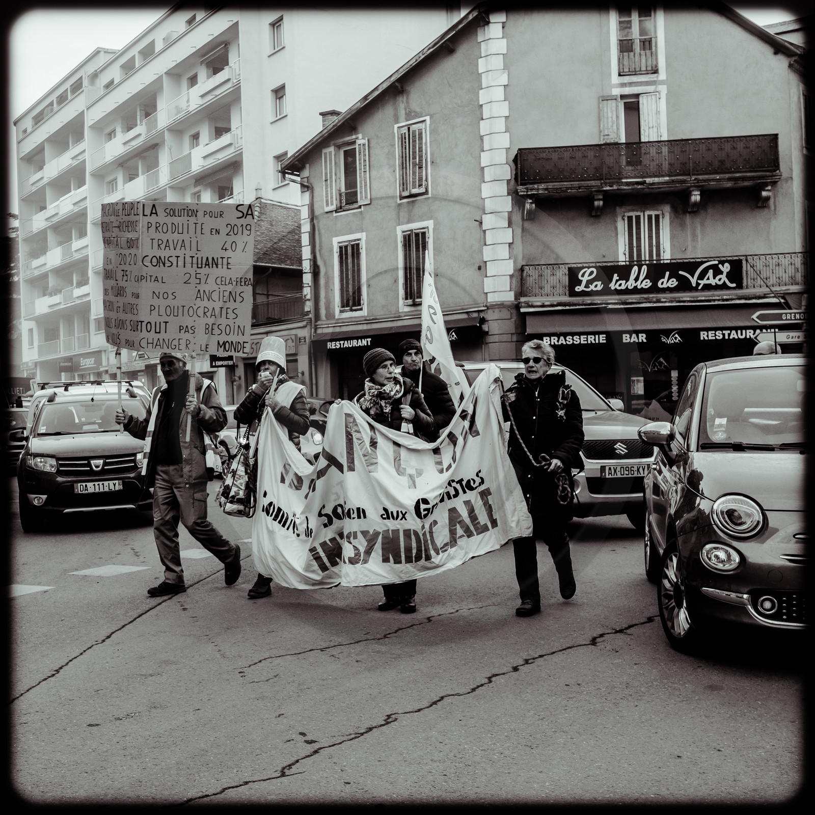 Manifestation à Gap le 24 janvier 2020 Manifestation à Gap le 24 janvier 2020