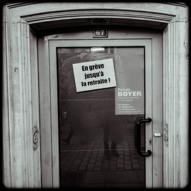 Manifestation à Gap le 10 décembre 2019.