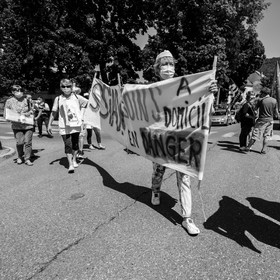 15 juin 2021 à Gap (Hautes-Alpes) : Manifestation des soignants oubliés du Ségur de la santé.