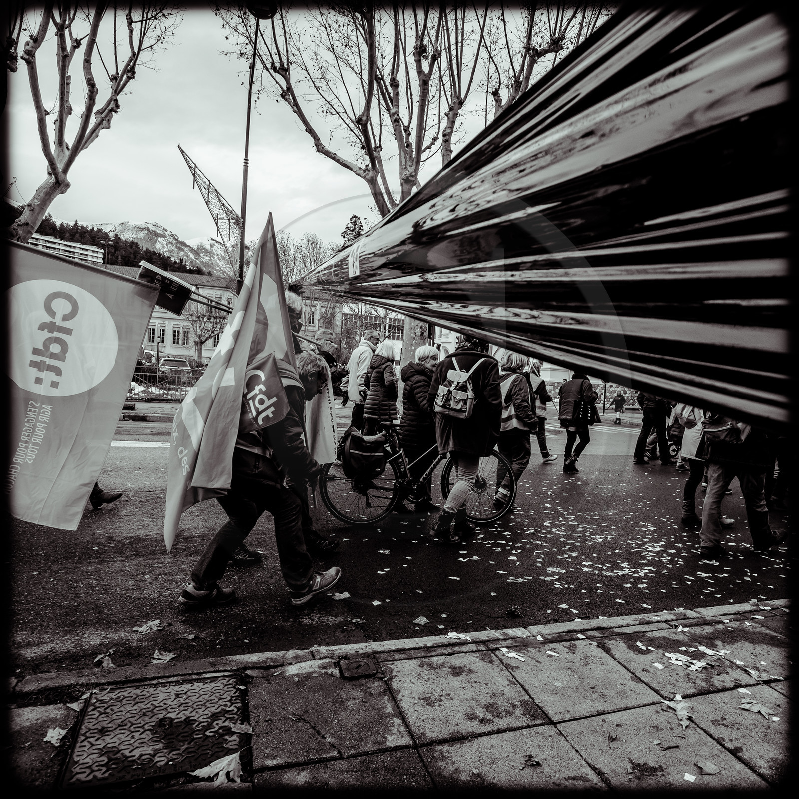 Manifestation à Gap le 17 décembre 2019